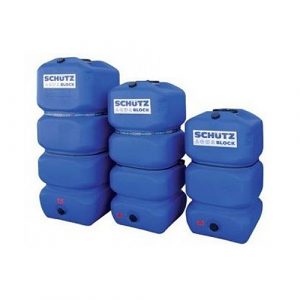depósito de agua para riego SCHUTZ AQUA BLOCK POLIETILENO AZUL DE 1000 LITROS