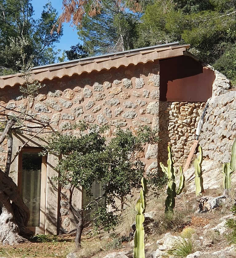 Instalacion Placas Solares Tejado Casa Rustica Soller