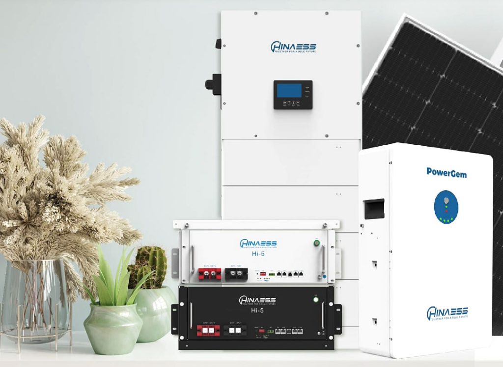 Baterias Solares Litio Hinaess