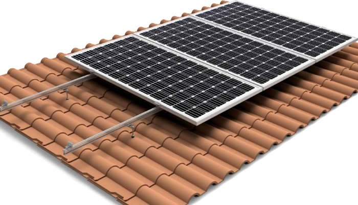 Estructura Coplanar 01v Paneles Solares